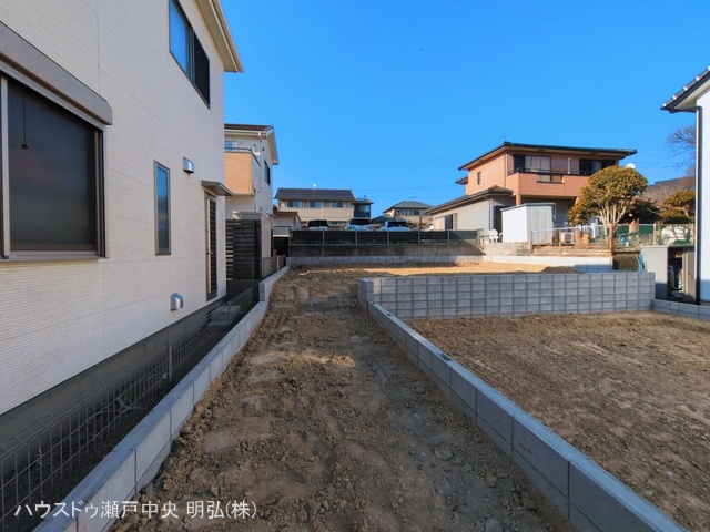 愛知県瀬戸市松原町３丁目の新築戸建て更地・土地写真 2026年3月16日撮影