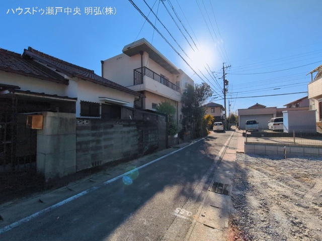 愛知県瀬戸市松原町３丁目の新築戸建て更地・土地写真 2026年3月16日撮影