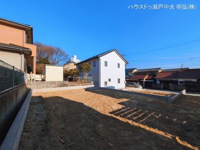 愛知県瀬戸市松原町３丁目の新築戸建て更地・土地写真 2026年3月16日撮影
