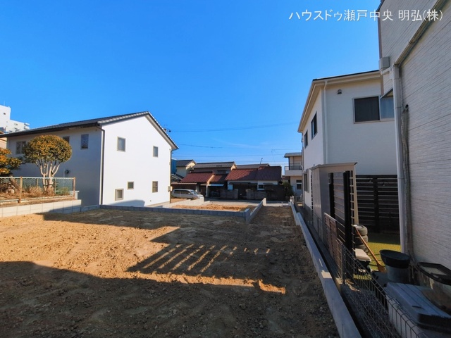 愛知県瀬戸市松原町３丁目の新築戸建て更地・土地写真 2026年3月16日撮影