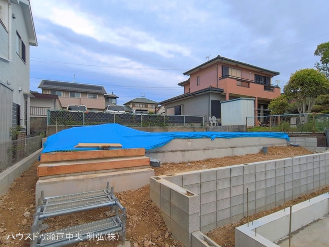 愛知県瀬戸市松原町３丁目の新築戸建て基礎写真 2026年4月20日撮影