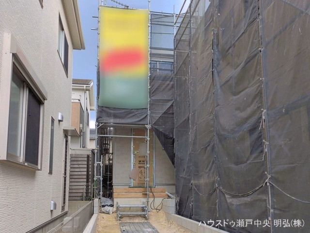 愛知県瀬戸市松原町３丁目の新築戸建てシート写真 2026年5月13日撮影
