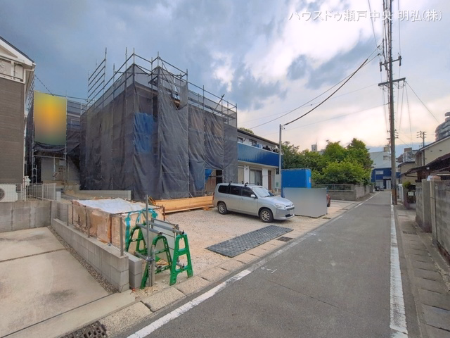 愛知県瀬戸市松原町３丁目の新築戸建てシート写真 2026年5月13日撮影