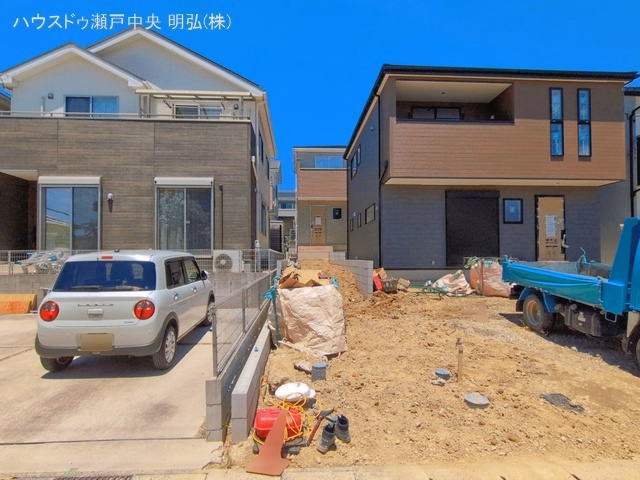 愛知県瀬戸市松原町３丁目の新築戸建て外構写真 2026年6月9日撮影