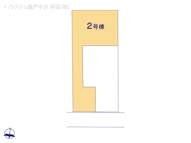 愛知県瀬戸市松原町３丁目の新築戸建て全体区画図 ※図面と異なる場合は現況を優先