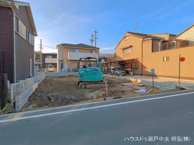 愛知県瀬戸市東安戸町の新築戸建て更地・土地写真 2026年4月2日撮影