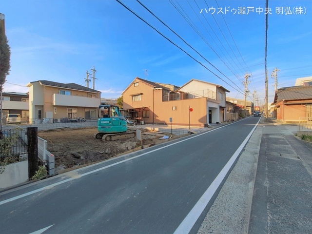 愛知県瀬戸市東安戸町の新築戸建て更地・土地写真 2026年4月2日撮影