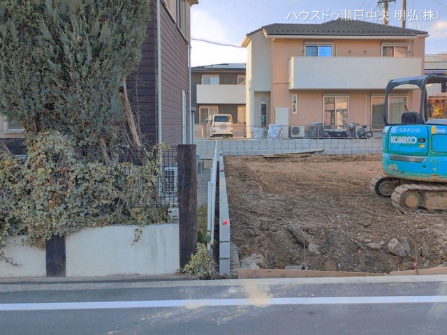 愛知県瀬戸市東安戸町の新築戸建て更地・土地写真 2026年4月2日撮影