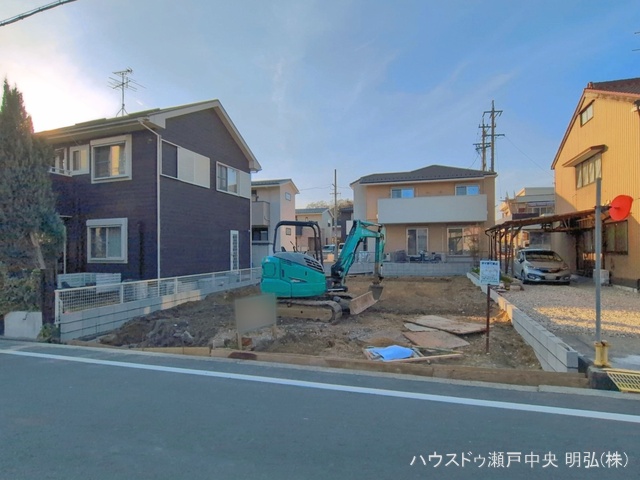 愛知県瀬戸市東安戸町の新築戸建て更地・土地写真 2026年4月2日撮影