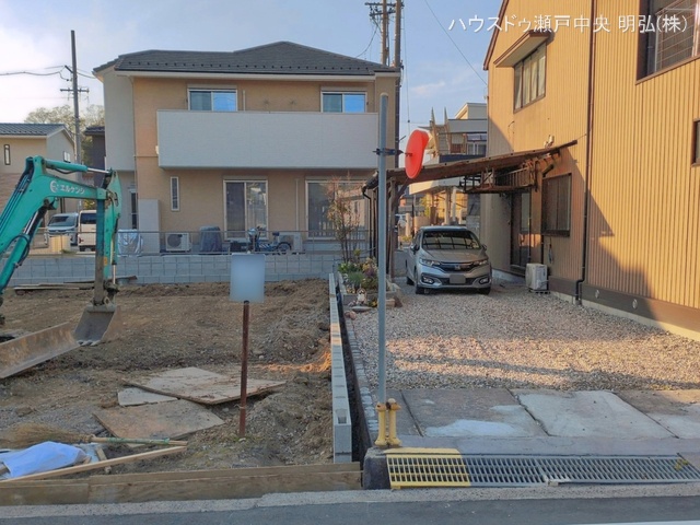 愛知県瀬戸市東安戸町の新築戸建て更地・土地写真 2026年4月2日撮影