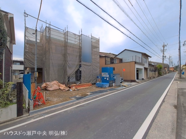 愛知県瀬戸市東安戸町の新築戸建てシート写真 2026年6月8日撮影