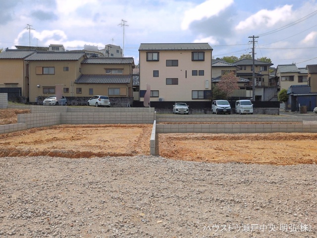 愛知県瀬戸市東吉田町の新築戸建て更地・土地写真 2026年4月16日撮影