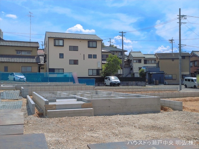 愛知県瀬戸市東吉田町の新築戸建て基礎写真 2026年5月13日撮影