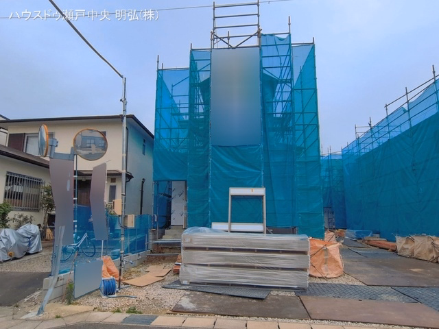 愛知県瀬戸市東吉田町の新築戸建てシート写真 2026年6月8日撮影