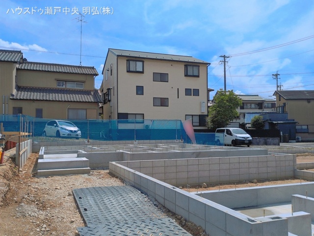 愛知県瀬戸市東吉田町の新築戸建て基礎写真 2026年5月13日撮影
