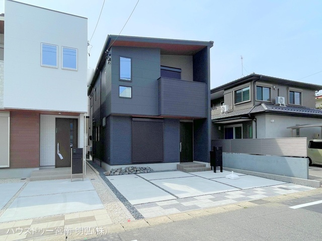 愛知県一宮市今伊勢町 本神戸字筋替の未入居 戸建て完成写真 2024年4月1日撮影