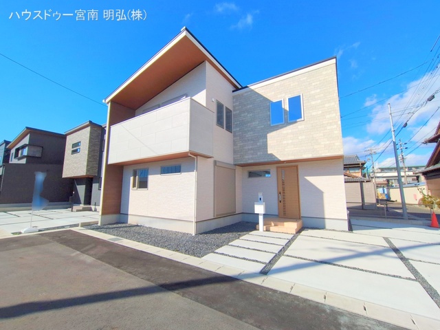 愛知県一宮市今伊勢町　本神戸字中町の未入居 戸建て完成写真 2024年12月23日撮影