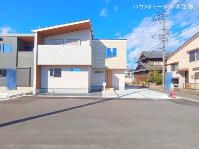 愛知県一宮市今伊勢町　本神戸字中町の未入居 戸建て完成写真 2024年12月23日撮影