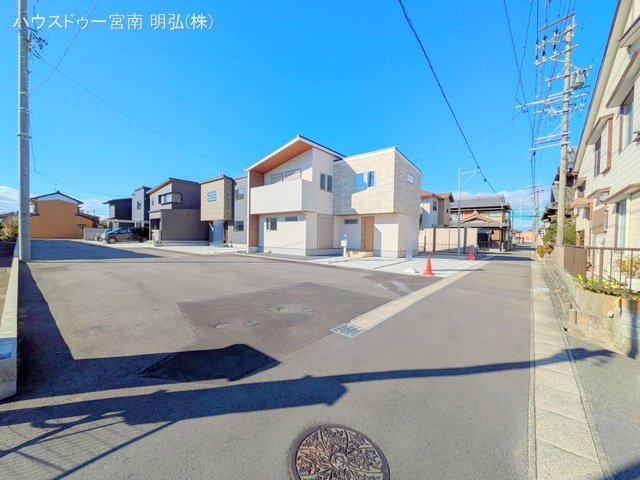 愛知県一宮市今伊勢町　本神戸字中町の未入居 戸建て完成写真 2024年12月23日撮影