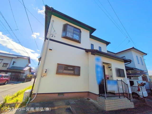 愛知県稲沢市長野３丁目の中古戸建て完成写真 2024年12月8日撮影