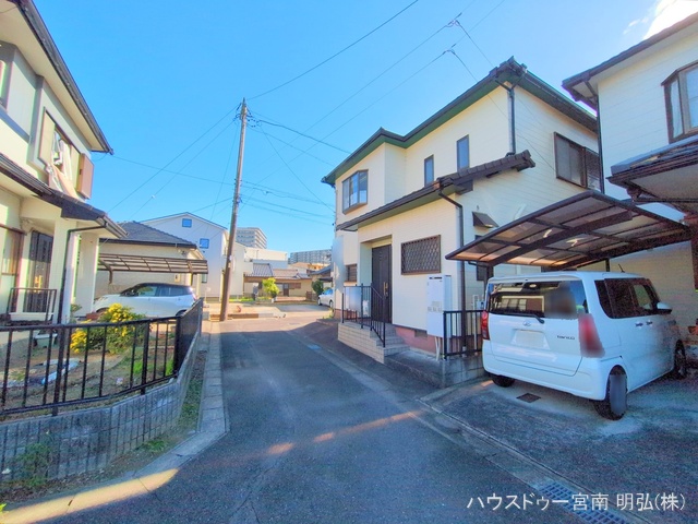 愛知県稲沢市長野３丁目の中古戸建て完成写真 2024年12月8日撮影