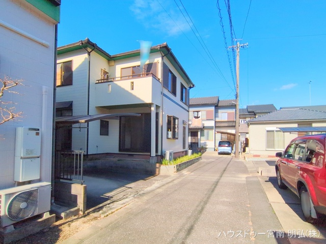 愛知県稲沢市長野３丁目の中古戸建て完成写真 2024年12月8日撮影