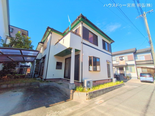 愛知県稲沢市長野３丁目の中古戸建て完成写真 2024年12月8日撮影