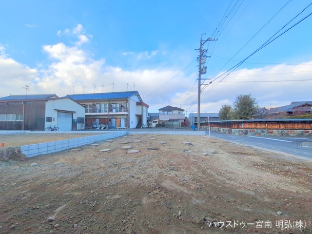 愛知県一宮市多加木３丁目の新築戸建て更地・土地写真 2025年1月27日撮影