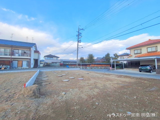 愛知県一宮市多加木３丁目の新築戸建て更地・土地写真 2025年1月27日撮影