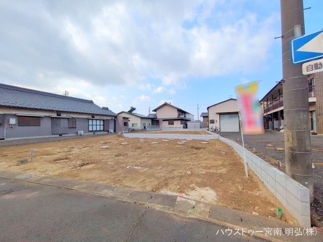 愛知県一宮市多加木３丁目の新築戸建て更地・土地写真 2025年2月16日撮影