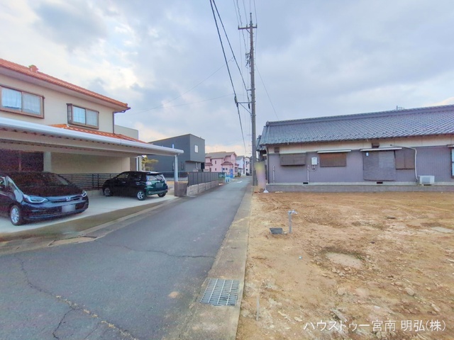 愛知県一宮市多加木３丁目の新築戸建て更地・土地写真 2025年2月16日撮影