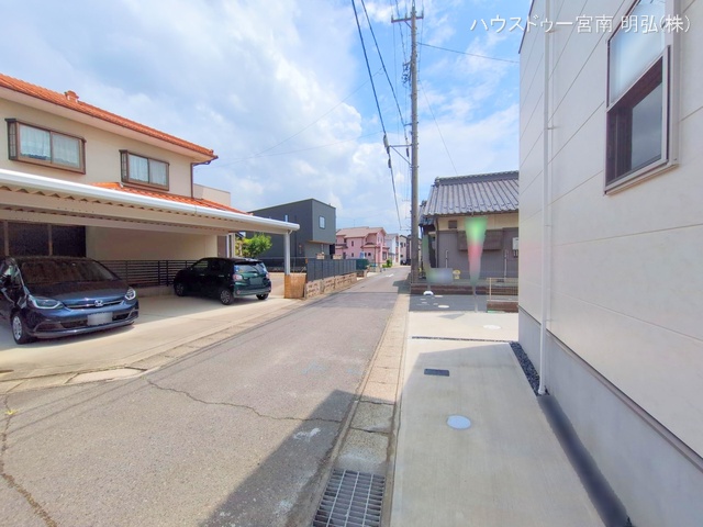 愛知県一宮市多加木３丁目の新築戸建て完成写真 2025年7月15日撮影