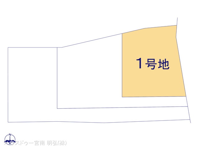 愛知県一宮市多加木３丁目の新築戸建て全体区画図 ※図面と異なる場合は現況を優先