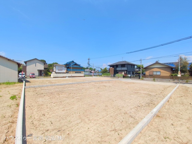 愛知県稲沢市平和町　法立北瀬古の新築戸建て更地・土地写真 2025年8月19日撮影