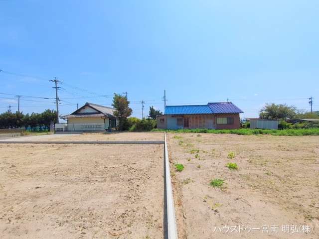 愛知県稲沢市平和町　法立北瀬古の新築戸建て更地・土地写真 2025年8月19日撮影