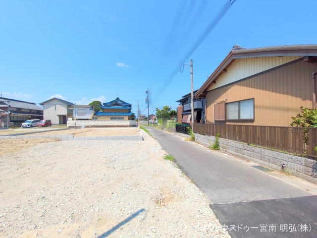愛知県稲沢市平和町　法立北瀬古の新築戸建て更地・土地写真 2025年8月19日撮影