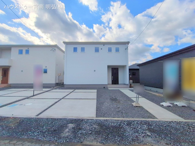 愛知県稲沢市平和町　法立北瀬古の新築戸建て完成写真 2025年12月4日撮影