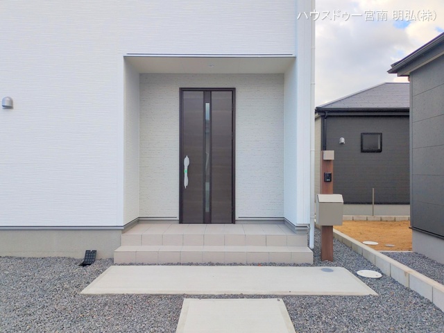 愛知県稲沢市平和町　法立北瀬古の新築戸建て完成写真 2025年12月4日撮影