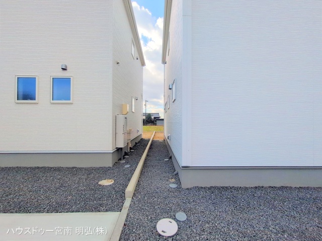 愛知県稲沢市平和町　法立北瀬古の新築戸建て完成写真 2025年12月4日撮影