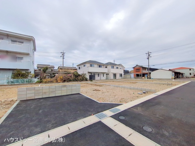 愛知県一宮市今伊勢町　本神戸字立切の新築戸建て更地・土地写真 2025年3月30日撮影