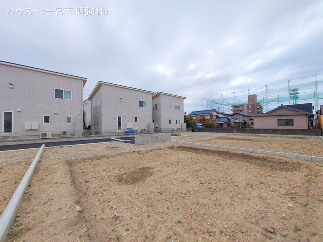愛知県一宮市今伊勢町　本神戸字立切の新築戸建て更地・土地写真 2025年3月30日撮影