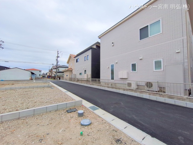 愛知県一宮市今伊勢町　本神戸字立切の新築戸建て更地・土地写真 2025年3月30日撮影