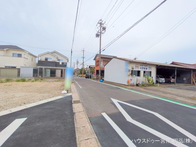 愛知県一宮市今伊勢町　本神戸字立切の新築戸建て更地・土地写真 2025年4月27日撮影