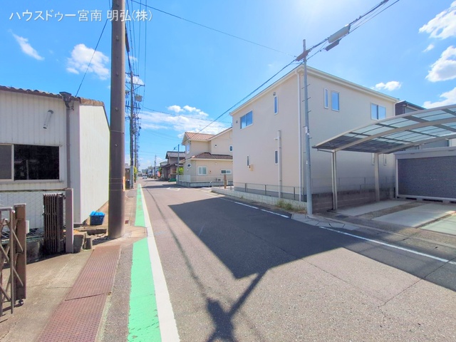 愛知県一宮市今伊勢町　本神戸字立切の新築戸建て完成写真 2025年9月29日撮影