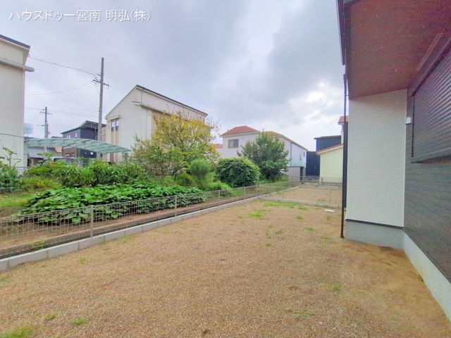 愛知県一宮市木曽川町　門間字南島海の新築戸建て完成写真 2025年9月11日撮影