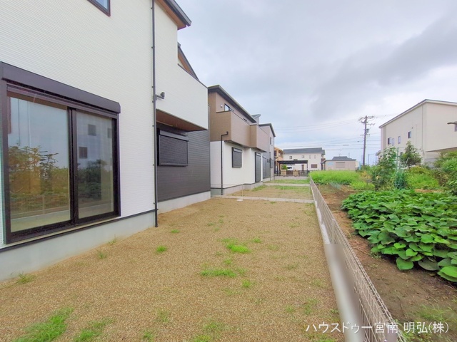 愛知県一宮市木曽川町　門間字南島海の新築戸建て完成写真 2025年9月11日撮影