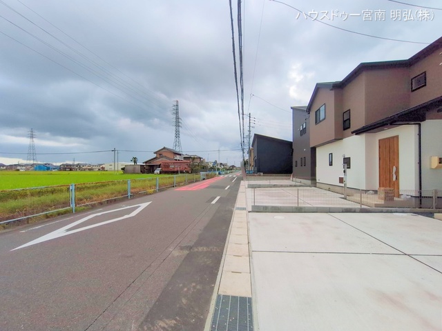 愛知県一宮市木曽川町　門間字南島海の新築戸建て完成写真 2025年9月11日撮影