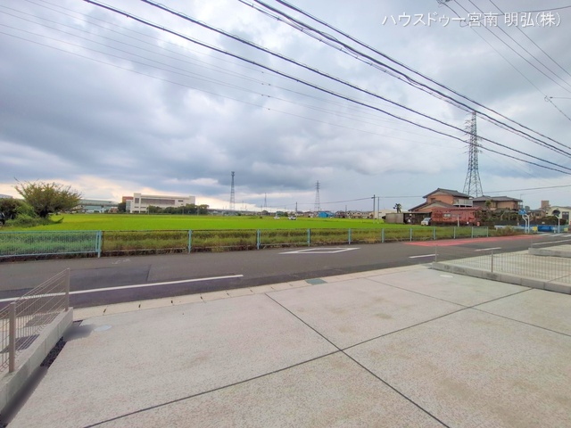 愛知県一宮市木曽川町　門間字南島海の新築戸建て完成写真 2025年9月11日撮影