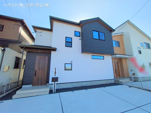 愛知県一宮市木曽川町　門間字南島海の新築戸建て完成写真 2025年11月9日撮影