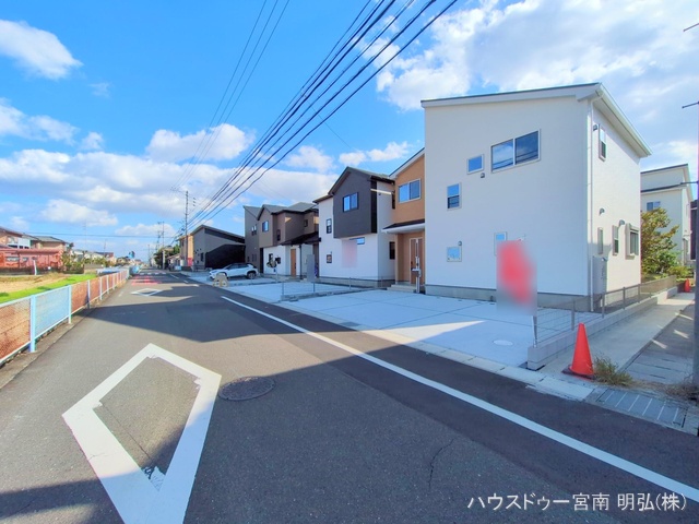 愛知県一宮市木曽川町　門間字南島海の新築戸建て完成写真 2025年11月9日撮影